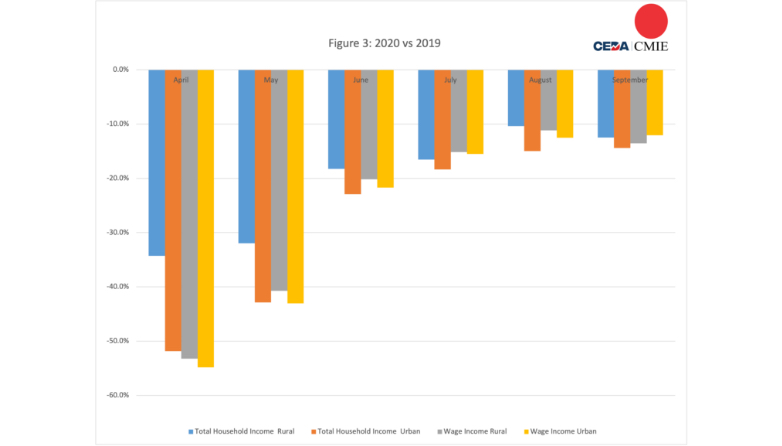 Covid-19 and lockdown: Impact on household and individual wage income